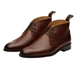 Grain Chukka Leather Boot