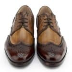 Tan Triple Tone Brogue