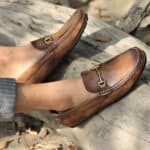 Walnut Brown Patina Loafers